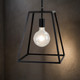 Black Pendant Light E27 42W IP20 400mm Black Pendant Light E27 42W IP20 400mm